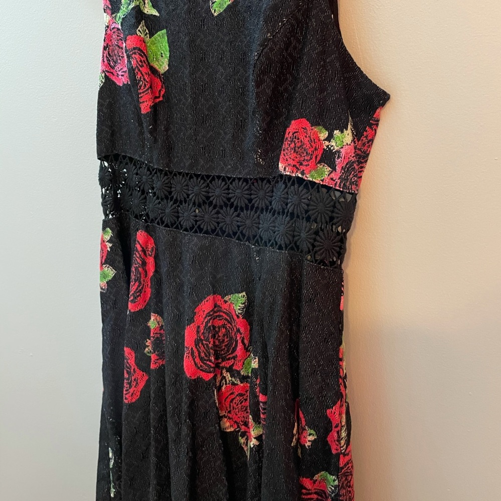 Red Roses Dress Free People - Picture 4 of 9